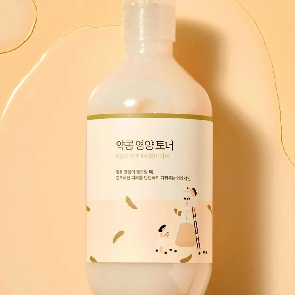 Round Lab Soybean Nourishing Toner ceramide rough skin Korean skincare dry skin K Beauty World