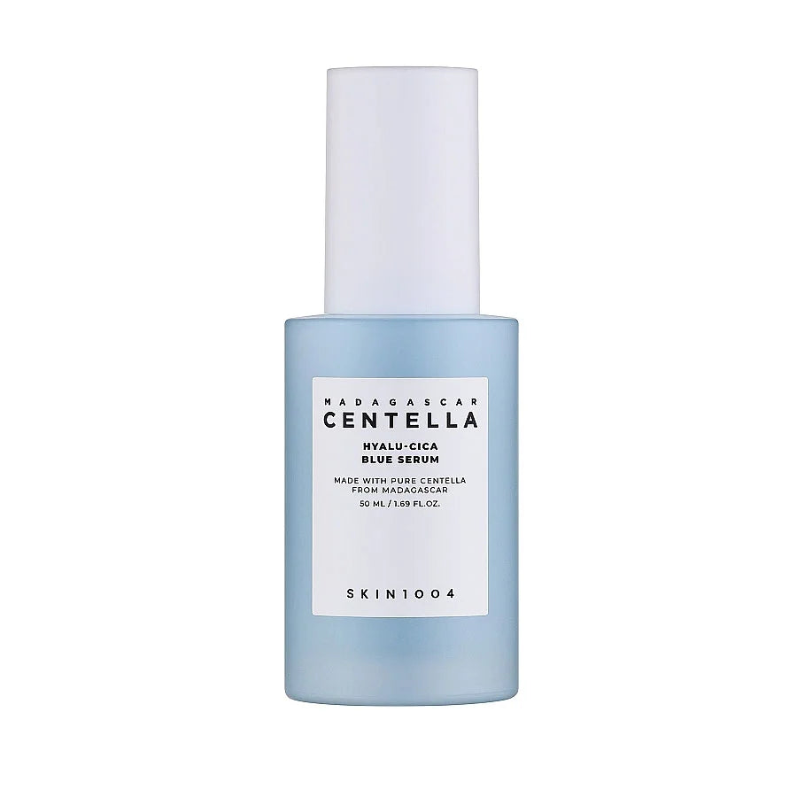 Skin1004 Madagascar Centella Hyalu-Cica Blue Serum Korean skin care soothing hydrating care K Beauty World