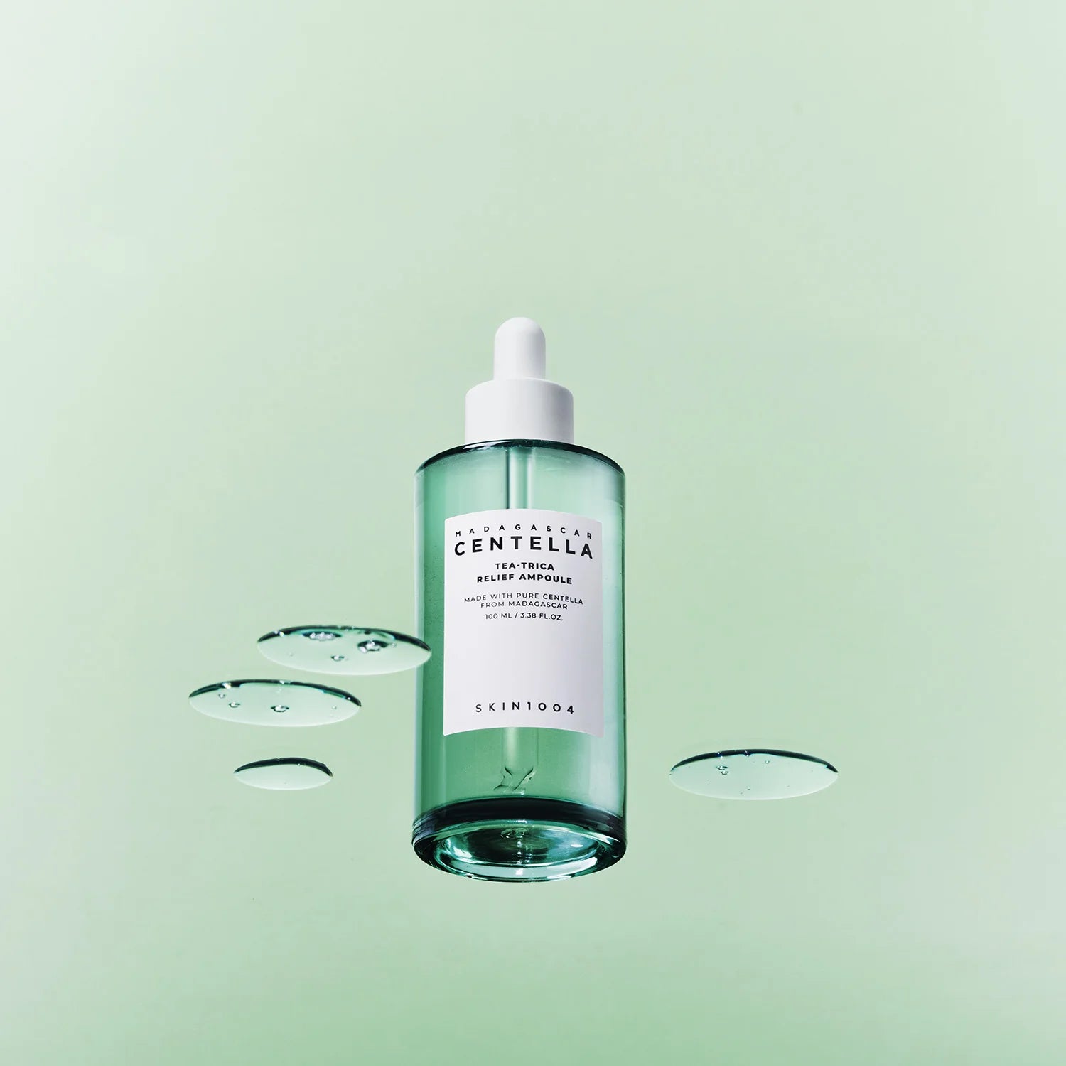 Skin1004 Madagascar Centella Tea-Trica Relief Ampoule quick soothing acne breakouts sos calming serum Korea K Beauty World