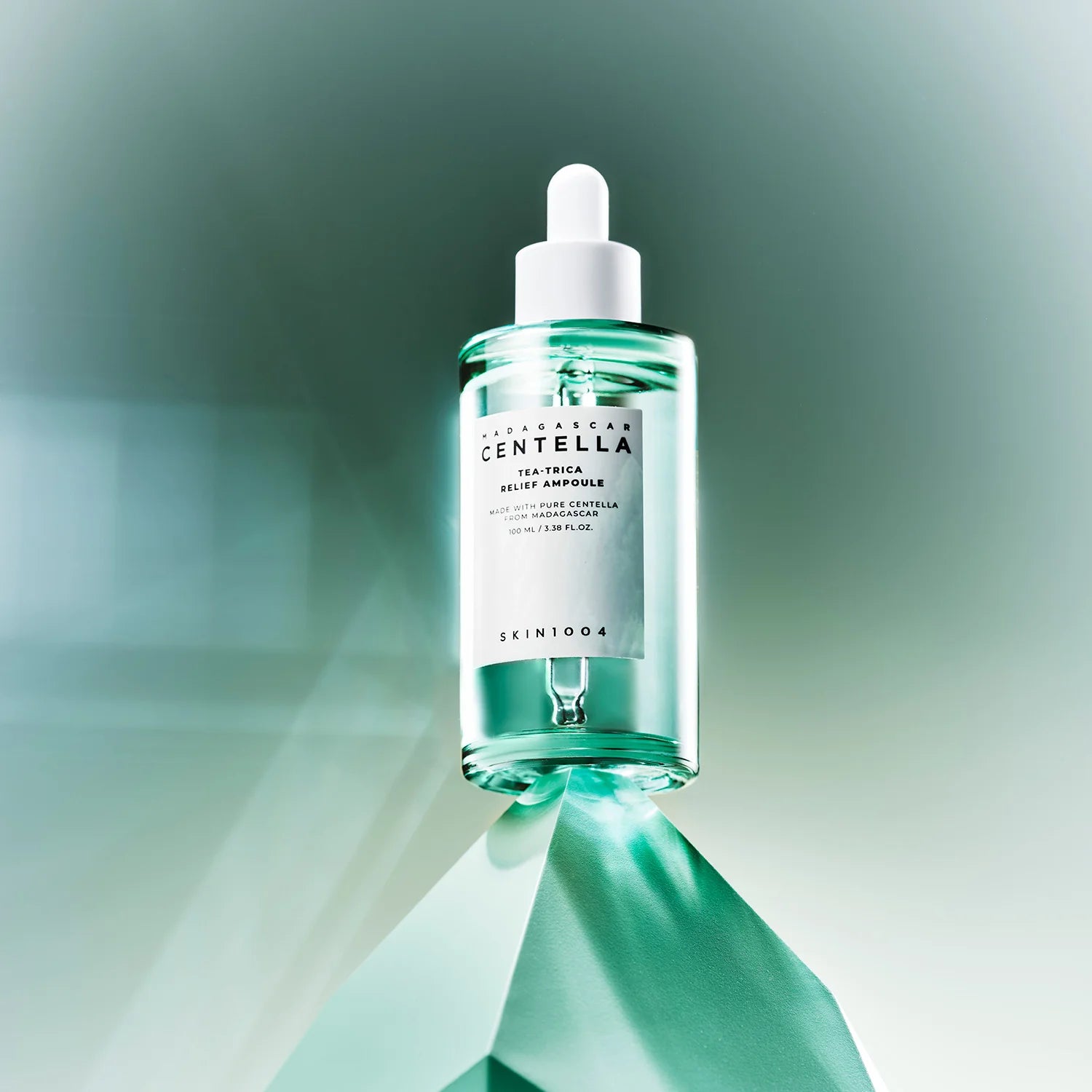 Skin1004 Madagascar Centella Tea-Trica Relief Ampoule Korean skin care soothing hydrating K Beauty World