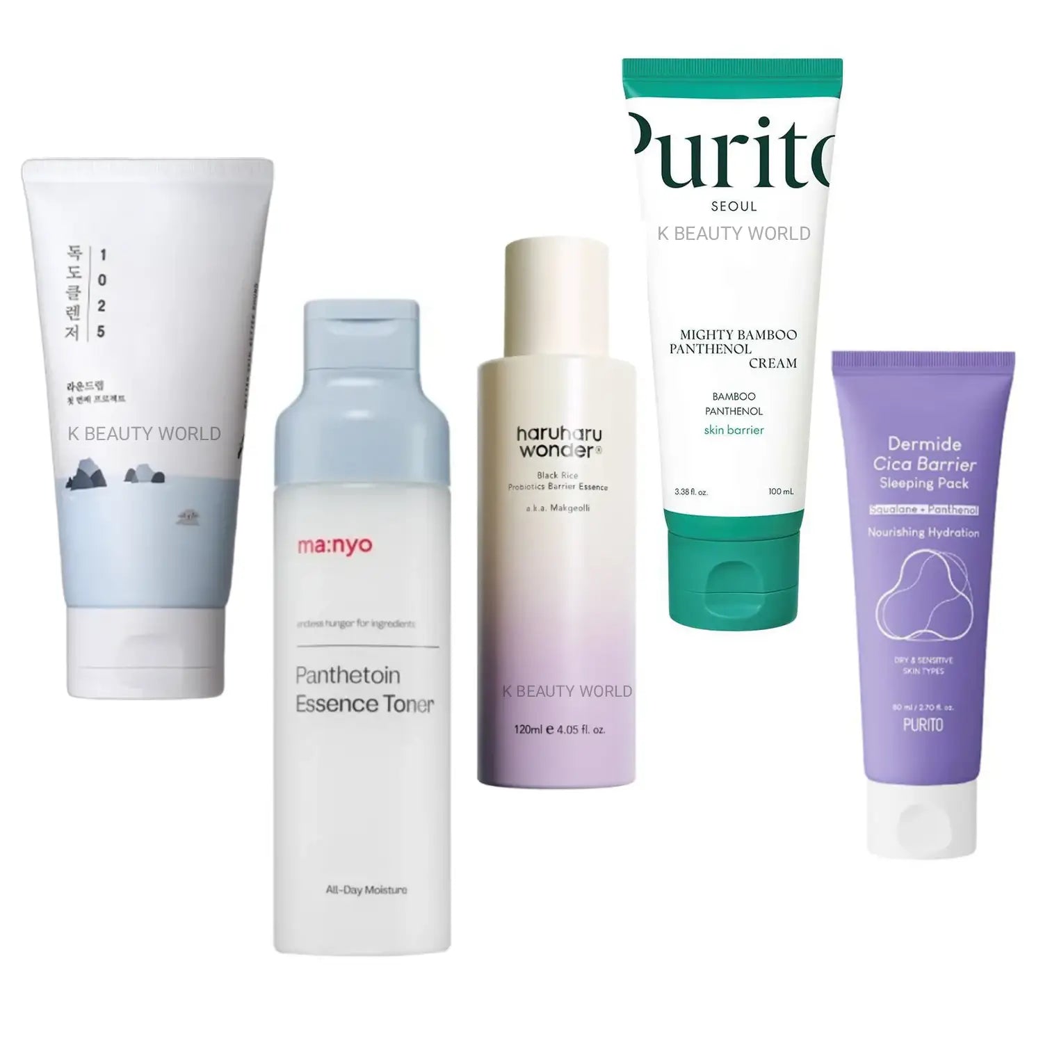 Skin Barrier Support & Recovery Routine Set best selling Korean skincare set K Beauty World
