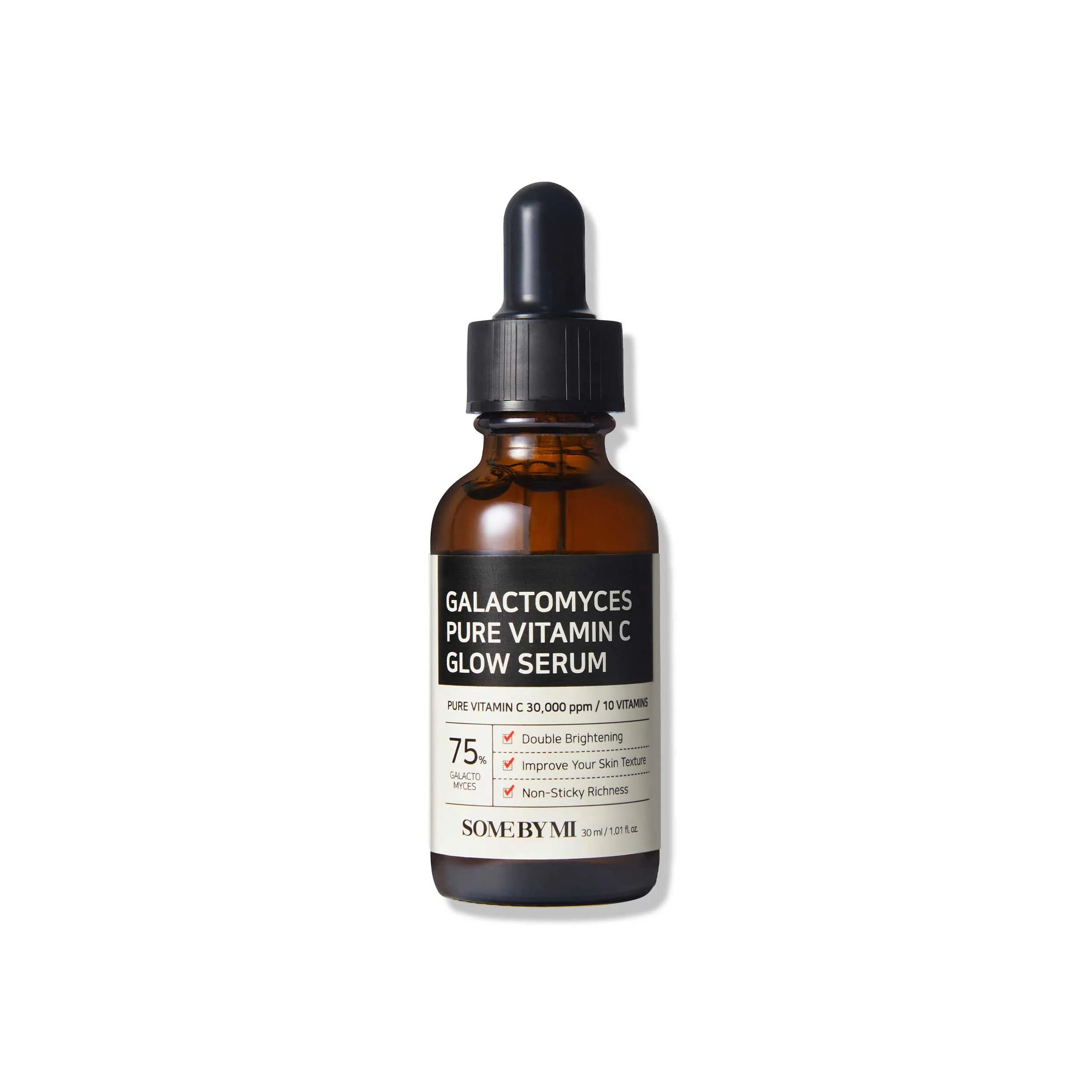 Some By Mi Galactomyces Pure Vitamin C Glow Serum best Korean anti-aging skincare for hyperpigmentation fine lines and wrinkles dry sagging skin K Beauty World