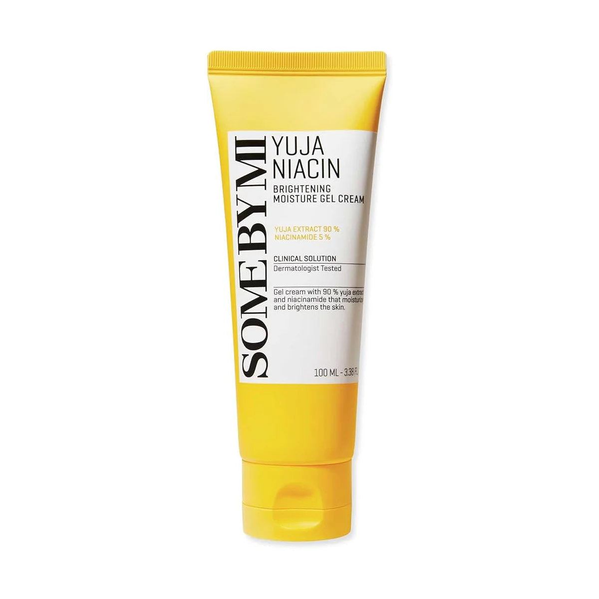 Some By Mi Yuja Niacin Brightening Moisture Gel Cream lightweight hydrating anti-aging facial moisturizer for dull skin dark spots blemishes acne scars fine lines wrinkles K Beauty World