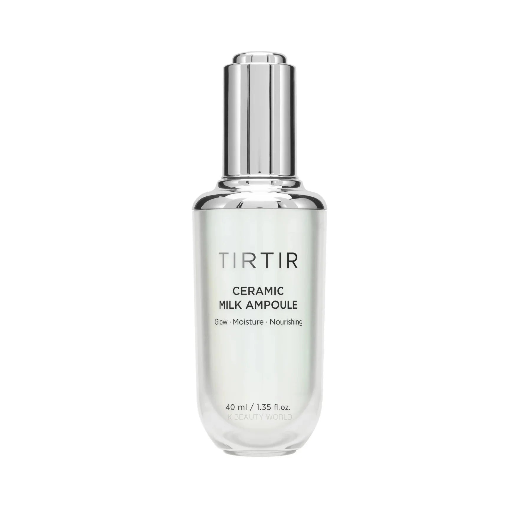 TIRTIR Ceramic Milk Ampoule hydrating nourishing vegan Korean skin care for glowing skin anti-aging wrinkles fine lines dull dry skin solution K Beauty World