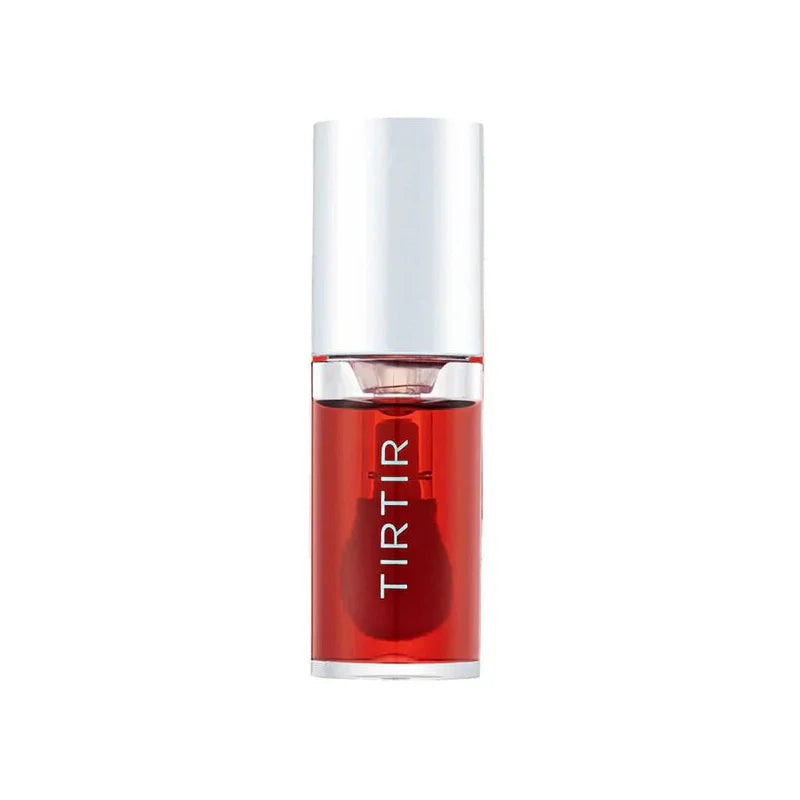 TIRTIR My Glow Rosy Lip Oil tinted lip gloss lip balm Korean cosmetics for dry chapped sensitive lips no makeup look K Beauty World