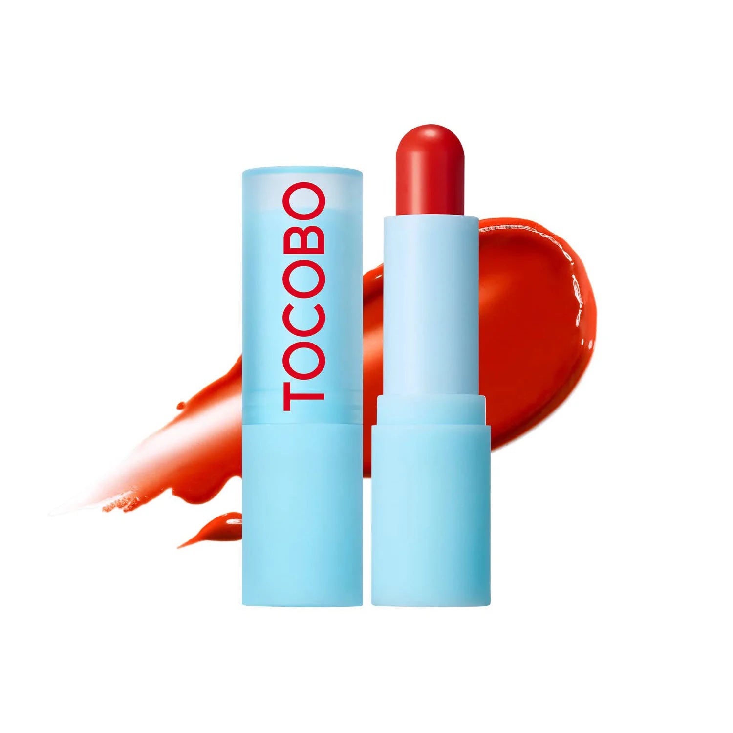 Tocobo Glass Tinted Lip Balm 013 Tangerine Red Korean cosmetics K Beauty World