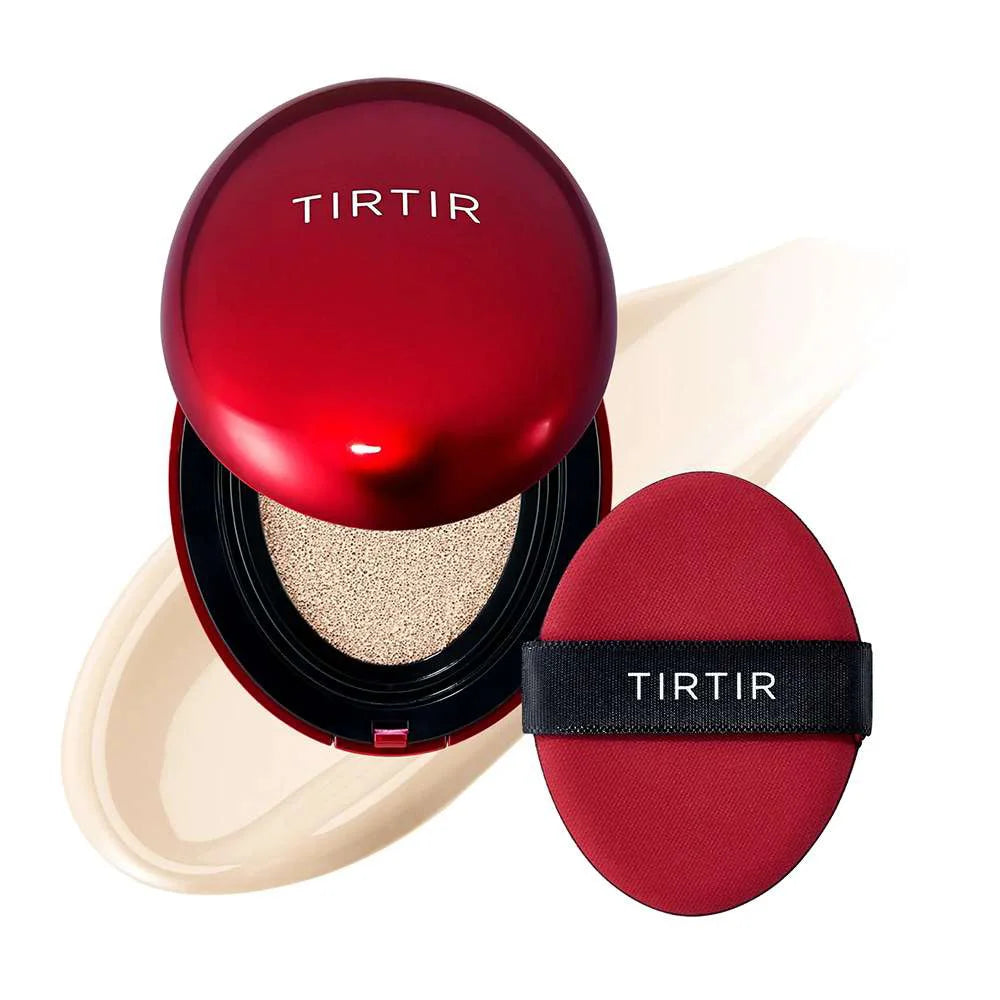 TIRTIR Mask Fit Red Cushion 13N Fair Ivory pale neutral skin tone color shades Korean makeup foundation cosmetics K Beauty World