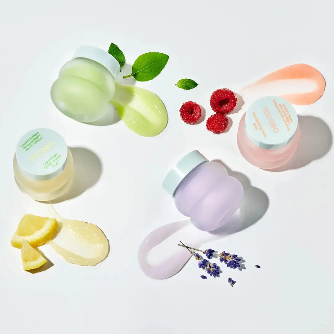 Tocobo Collagen Boosting Lip Mask fine lines dry chapped lips gentle natural skincare from Korea K Beauty World