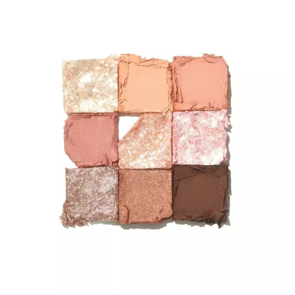 Unleashia Glitterpedia Eye Palette N°3 All of Coralpink romantic makeup K Beauty World