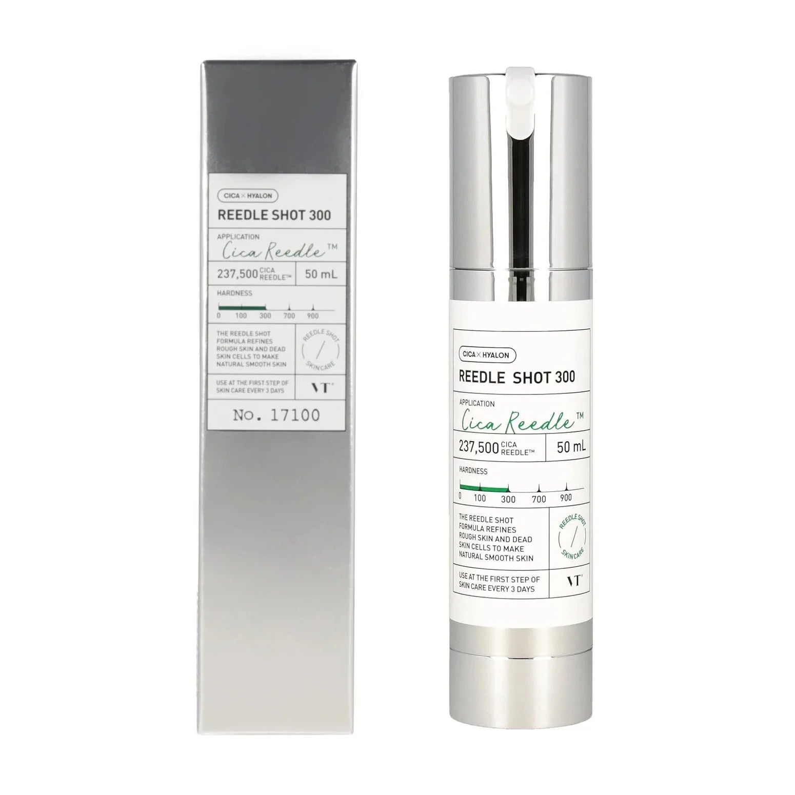 VT Cosmetics Reedle Shot 300 Titkok Instagram Youtuber influencer using viral products from South Korean cosmetics acne breakouts face peeling for brighter softer skin K Beauty World