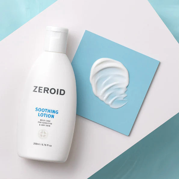 ZEROID Soothing Lotion Korean moisturizer for dry sensitive irritated skin K Beauty World