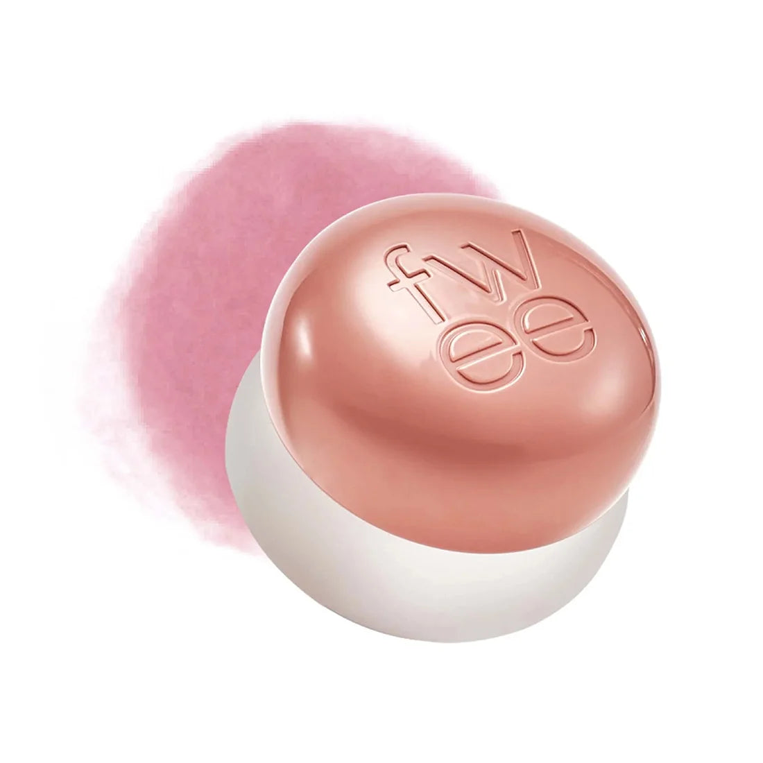 Fwee Lip & Cheek Blurry Pudding Pot ND01 OH! best Korean make up natural pink look K Beauty World