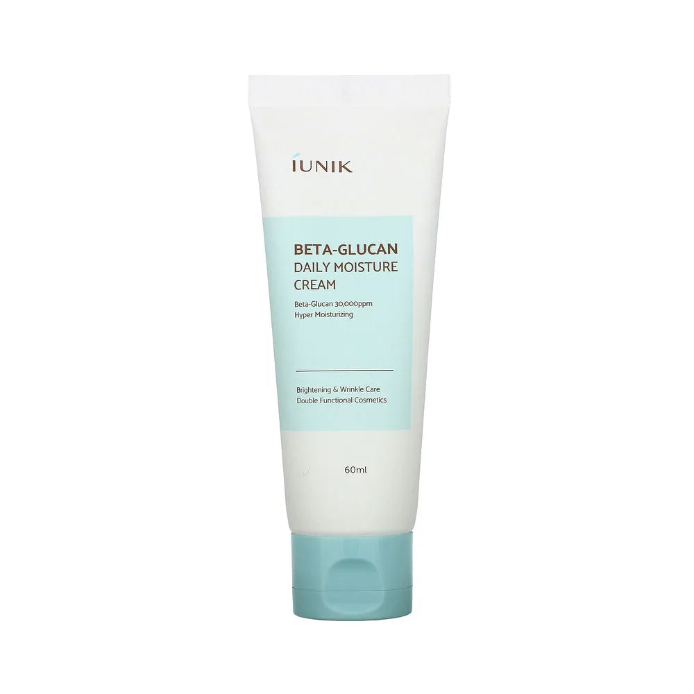 iUNIK Beta-Glucan Daily Moisture Cream moisturizer for dry sensitive pre-mature skin anti-aging pigmentation dullness K Beauty World