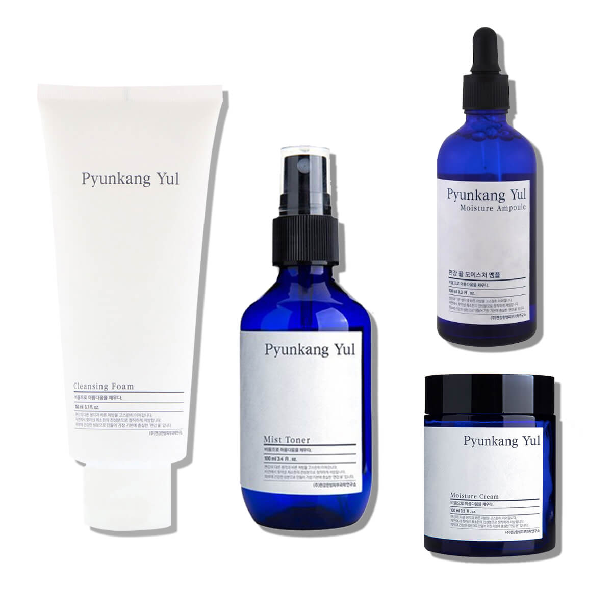 Special deluxe set - Pyunkang Yul moisturizers and sunscreen x4 sale pieces (10.7 oz)