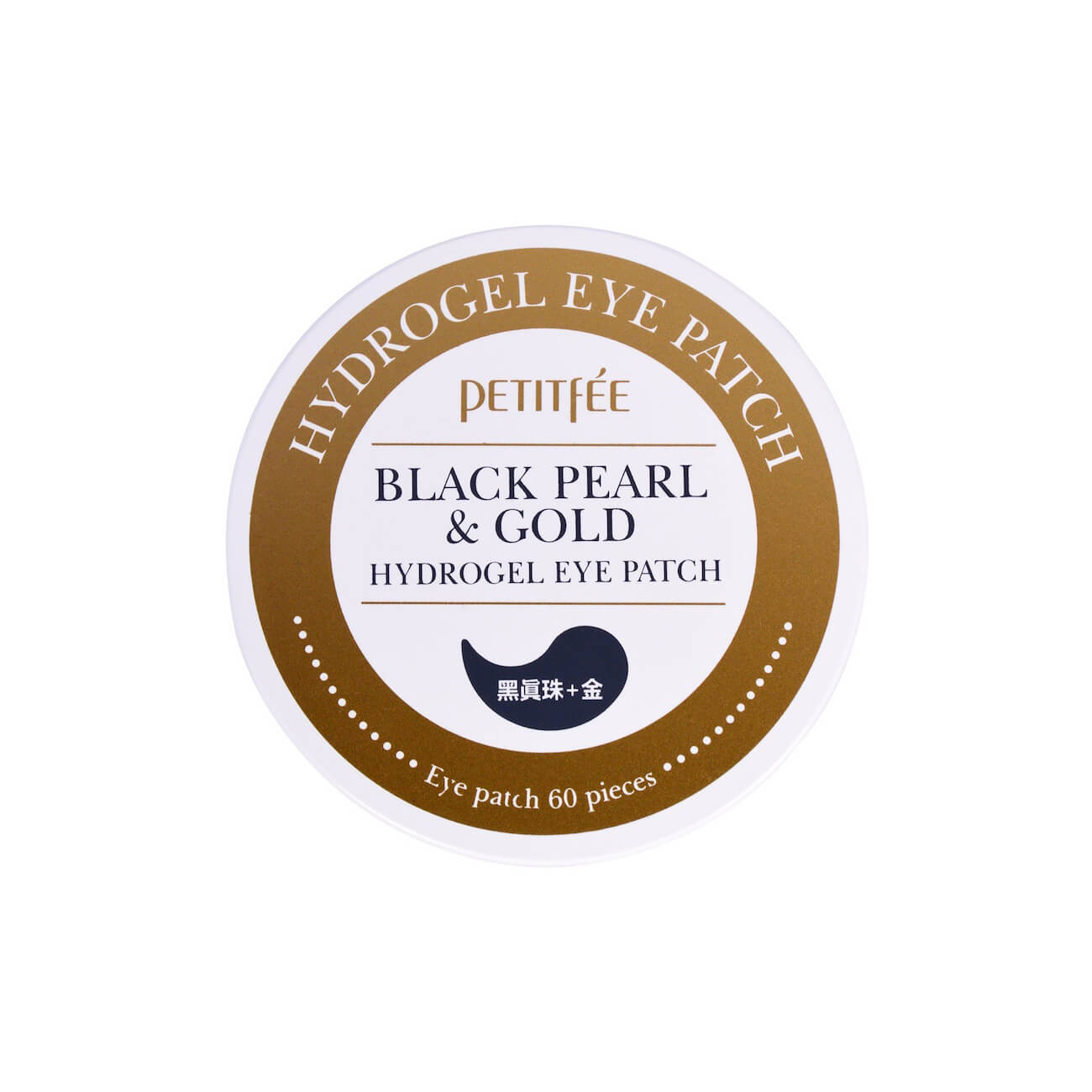 Petitfee Black Pearl & Gold Hydrogel Eye Patch - K Beauty World