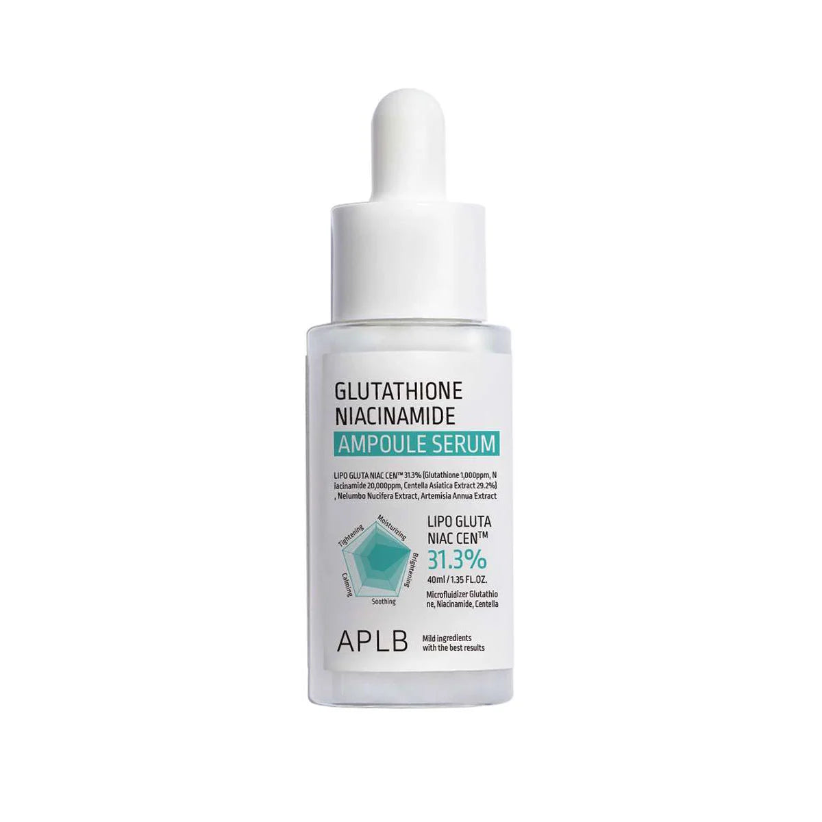 APLB Glutathione Niacinamide Ampoule Serum dark spots hyperpigmentation K Beauty World