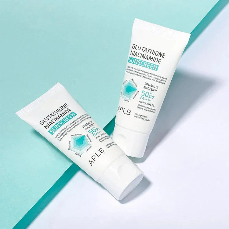 APLB Glutathione Niacinamide Sunscreen top selling Korean skincare products K Beauty World