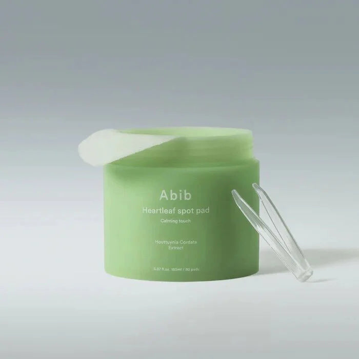 Abib Heartleaf Spot Pad Calming Touch best selling in South Korea Olive Young number one Asian product hydrating skincare men women K Beauty World