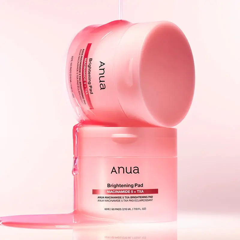 Anua Niacinamide 5 TXA Brightening Pad Korean skincare natural for all skin types dark spots K Beauty World