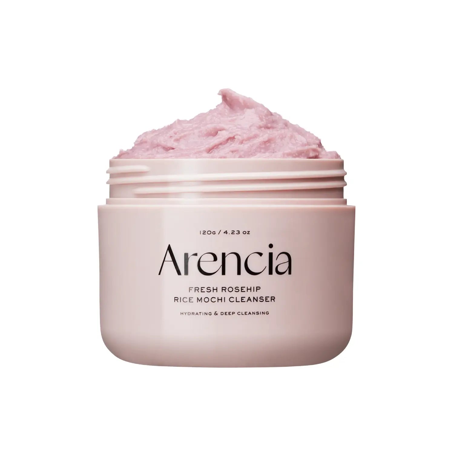 Arencia Fresh Rosehip Rice Mochi Cleanser Korean facial cleanser peeling acne pimple blackheads whiteheads K Beauty World