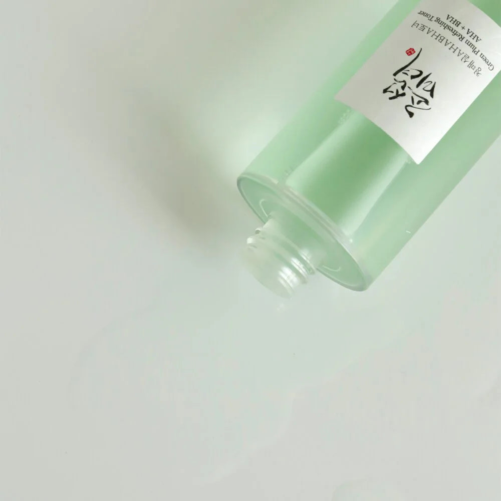 Beauty of Joseon Green Plum Refreshing Toner: AHA + BHA  Glycolic acid Salicylic acid  K Beauty World