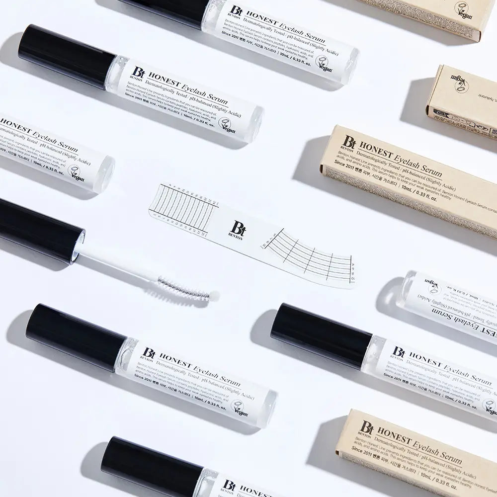 Benton Honest Eyelash Serum nourishing care for long fuller eye lash Korean skincare K Beauty World