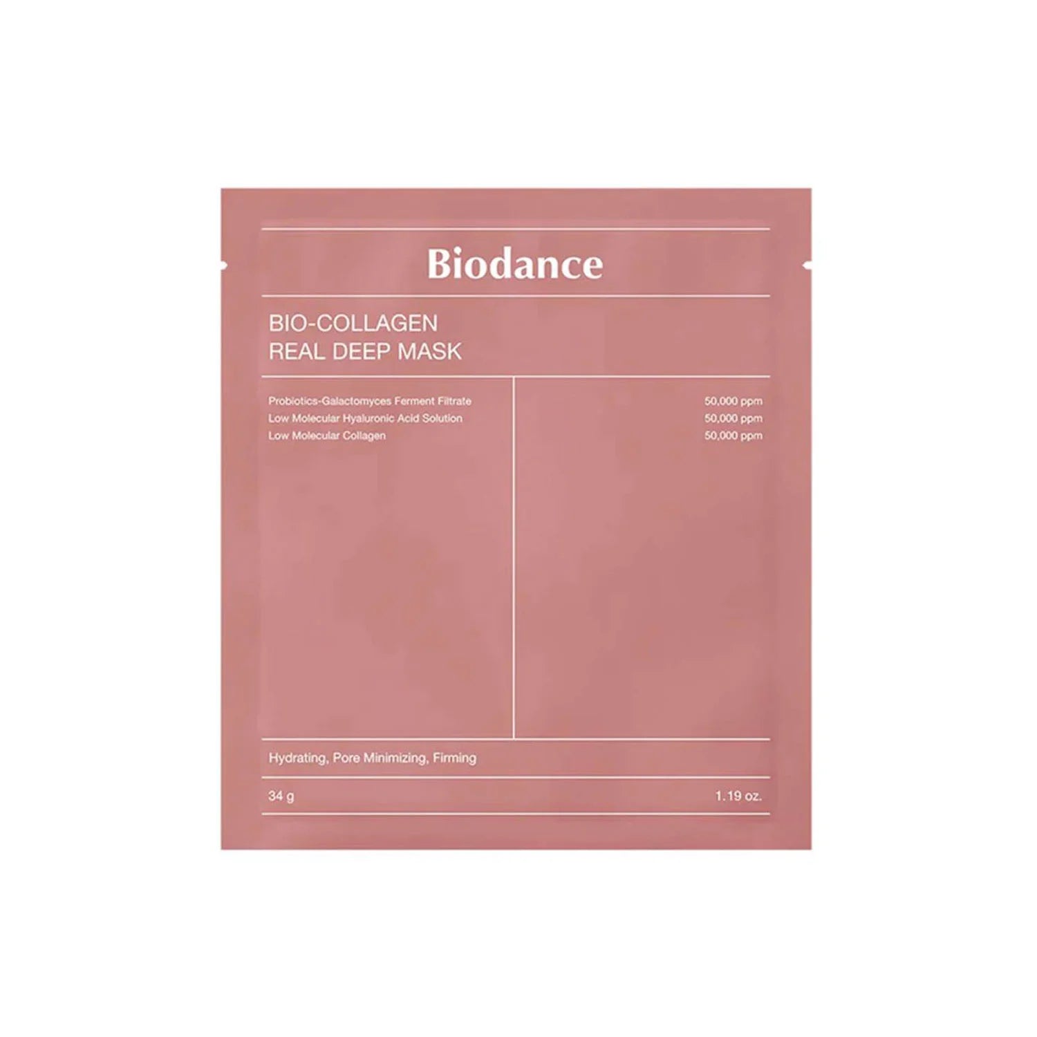 Biodance Bio-Collagen Real Deep Mask anti-aging hydrating brightening Korean overnight mask  K Beauty World