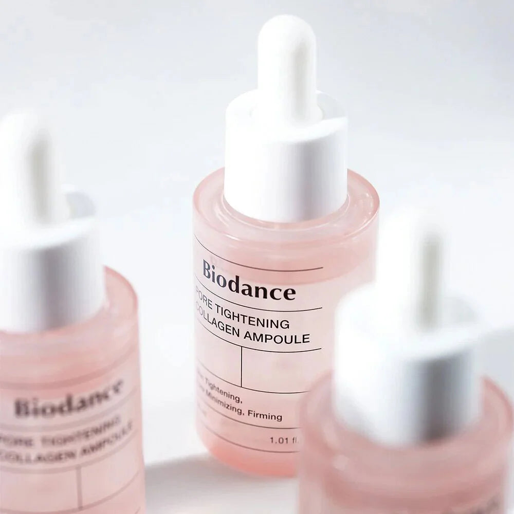 Biodance Pore Tightening Collagen Ampoule anti-aging fine lines wrinkles Korean skin care K Beauty World