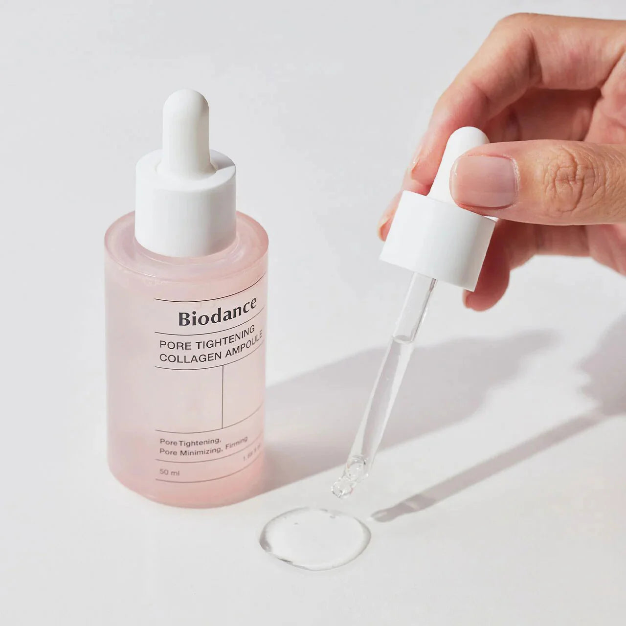 Biodance Pore Tightening Collagen Ampoule lightweight firming hydrating Korean skin care for dry mature sensitive skin K Beauty World