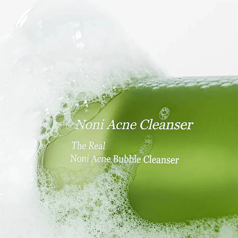Celimax The Real Noni Acne Bubble Cleanser luxurious gift for Korean skin care lovers K Beauty World 