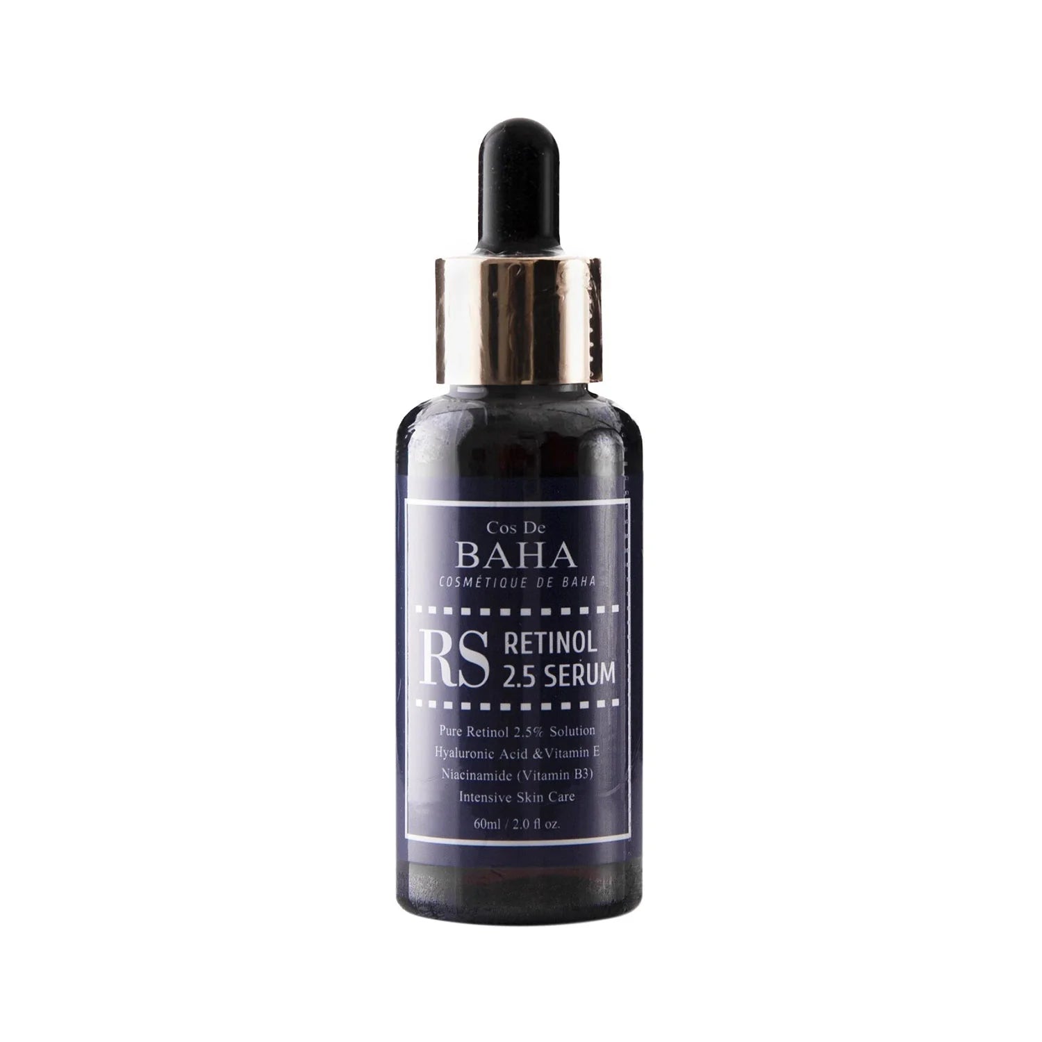 Cos De Baha RS Retinol 2.5 Serum Jumbo anti-aging potent brightening fine lines wrinkles hydrating rejuvenating K Beauty World