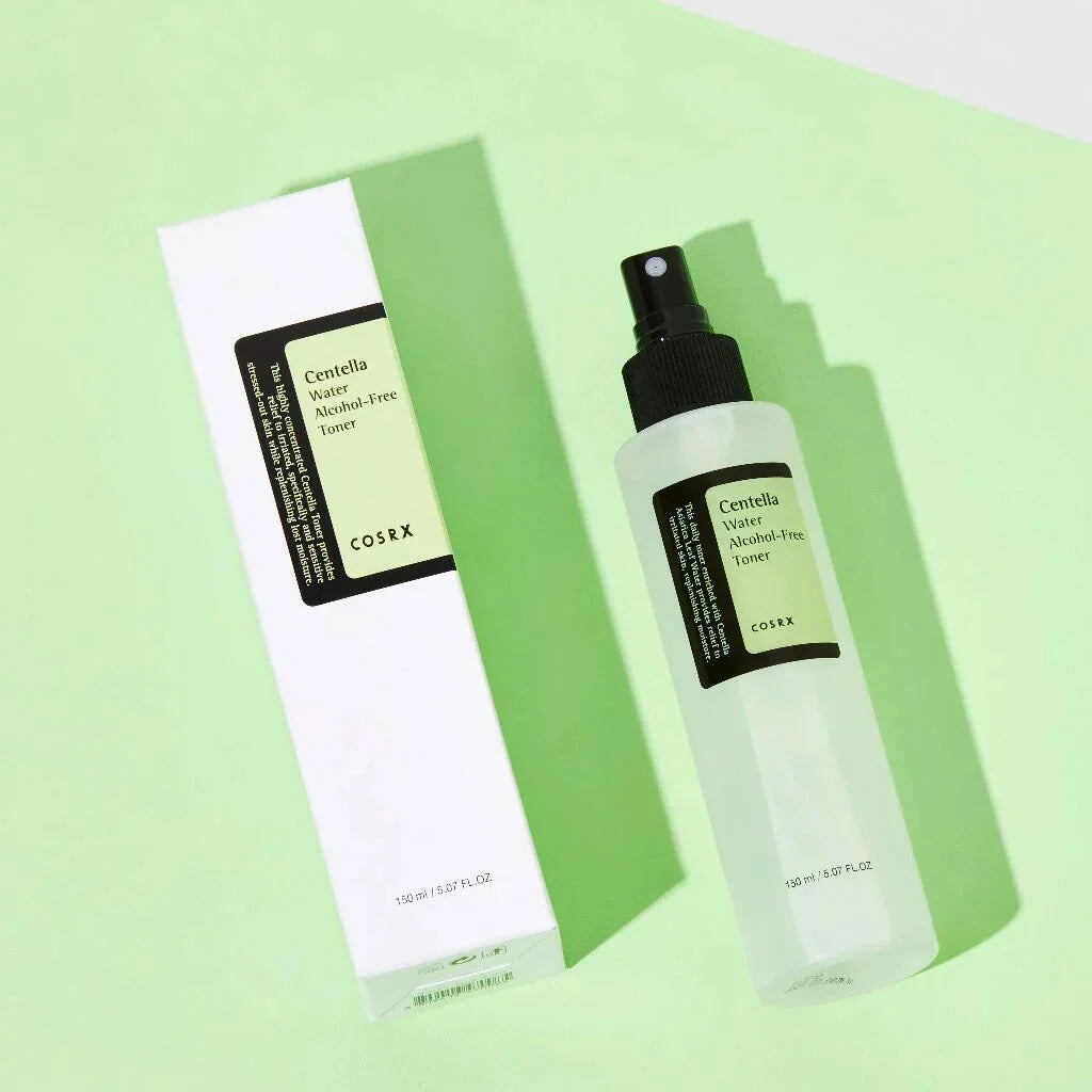 Cosrx Centella Water Alcohol-Free Toner for sensitive dry irritated rosacea and stressed-out skin redness Korean skin care K Beauty World