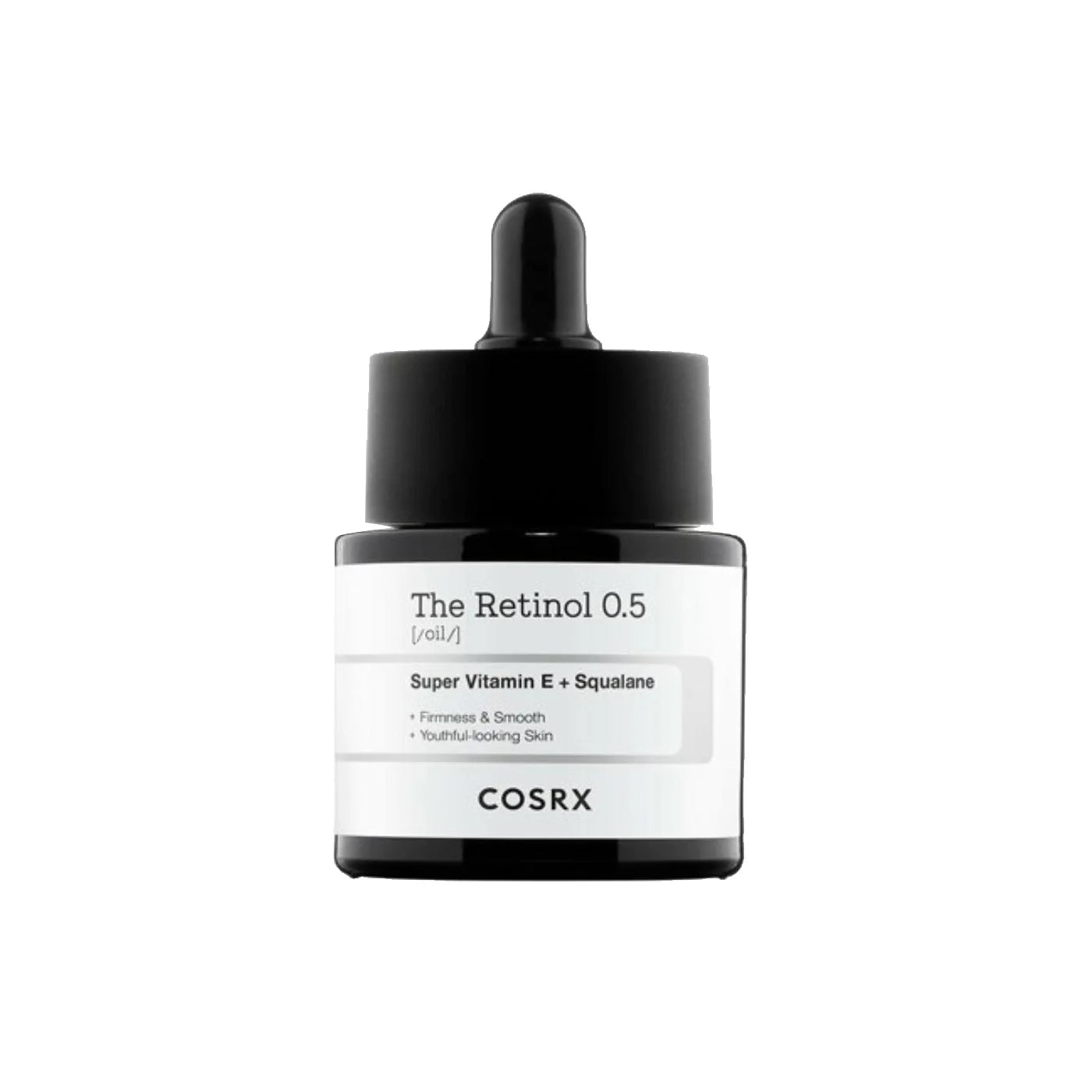 Cosrx The Retinol 0.5 Oil anti-aging wrinkles fine lines Korean skincare face oil moisturizer rough texture K Beauty World