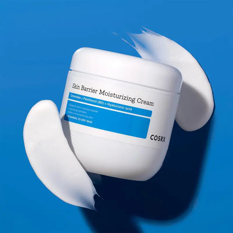 Cosrx Skin Barrier Moisturizing Cream for dry normal sensitive mature skin wrinkles fine lines dry flaky skin body lotion K Beauty World