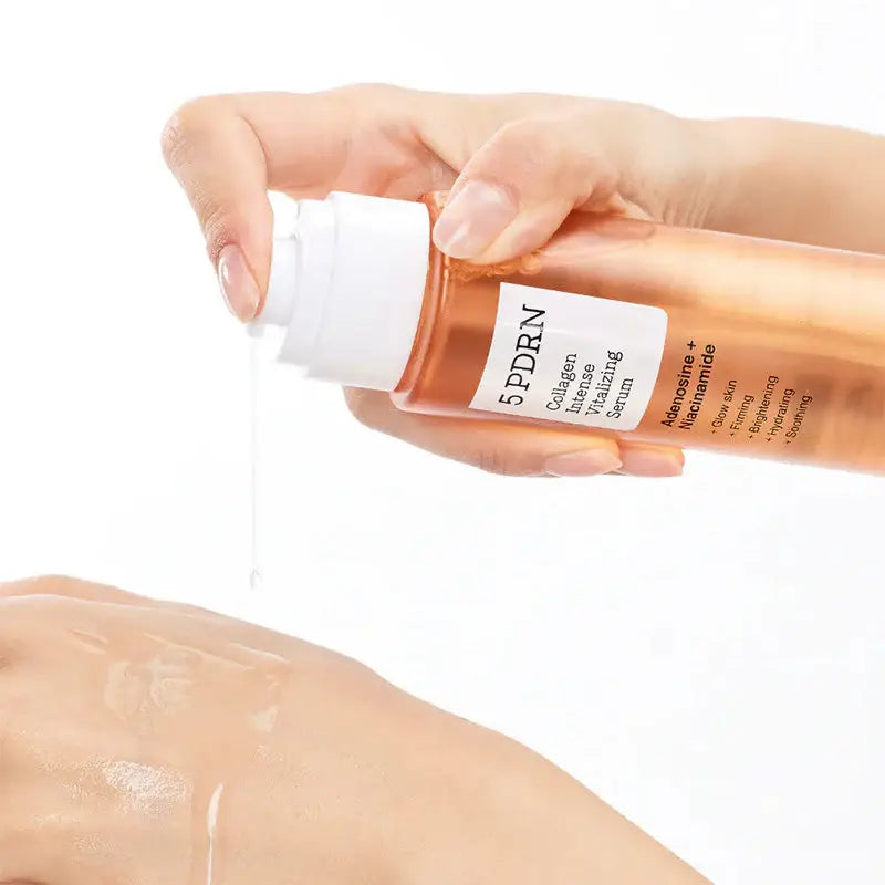 Cosrx 5 PDRN Collagen Intense Vitalizing Serum adenosine panthenol alpha arbutin brightening dull dark uneven skin tone K Beauty World