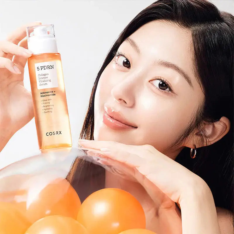 Cosrx 5 PDRN Collagen Intense Vitalizing Serum Tiktok Insta reel viral Korean skincare must have gentle effective product K Beauty World 