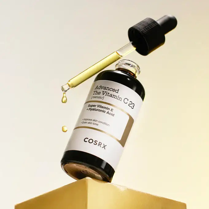Cosrx Advanced The Vitamin C 23 Serum Tocopherol 3-O-Ethyl ascorbic acid dark spots dull skin uneven skin tone K Beauty World