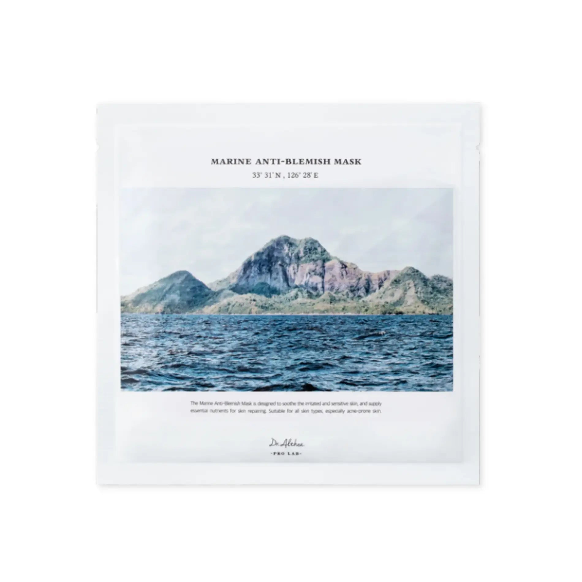 Dr. Althea Marine Anti-Blemish Mask for rough dry dull skin hydrating nourishing Korean skin care K Beauty World