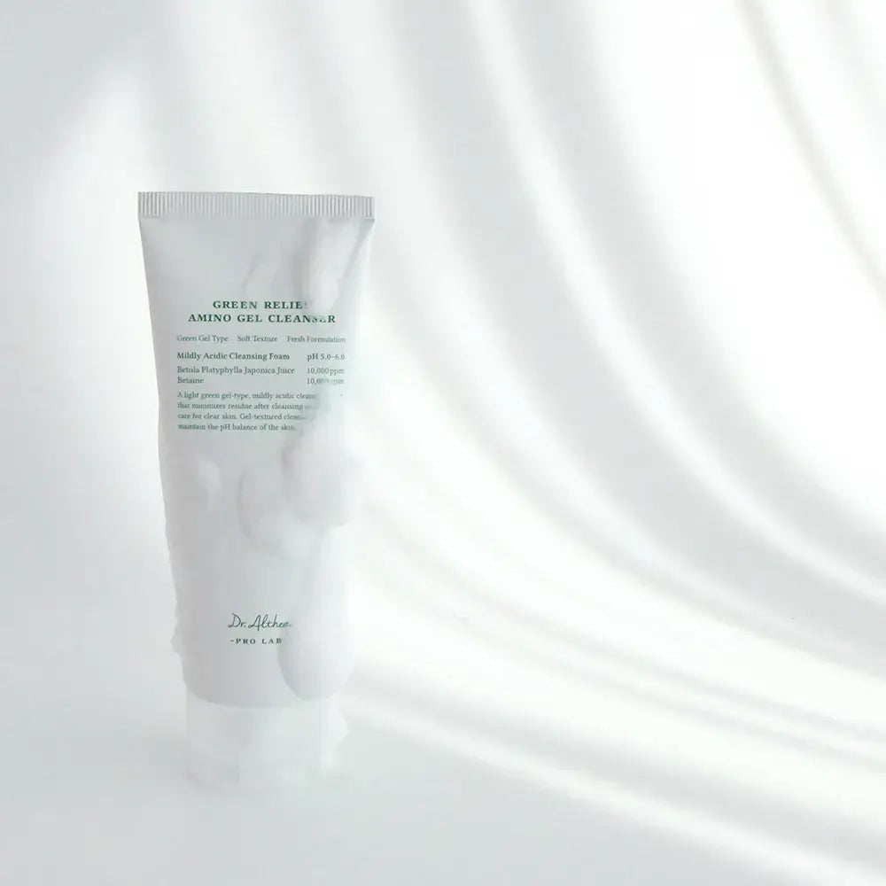 Dr. Althea Green Relief Amino Gel Cleanser acne pimple oily skin sebum control hydrating skin care from Korea K Beauty World