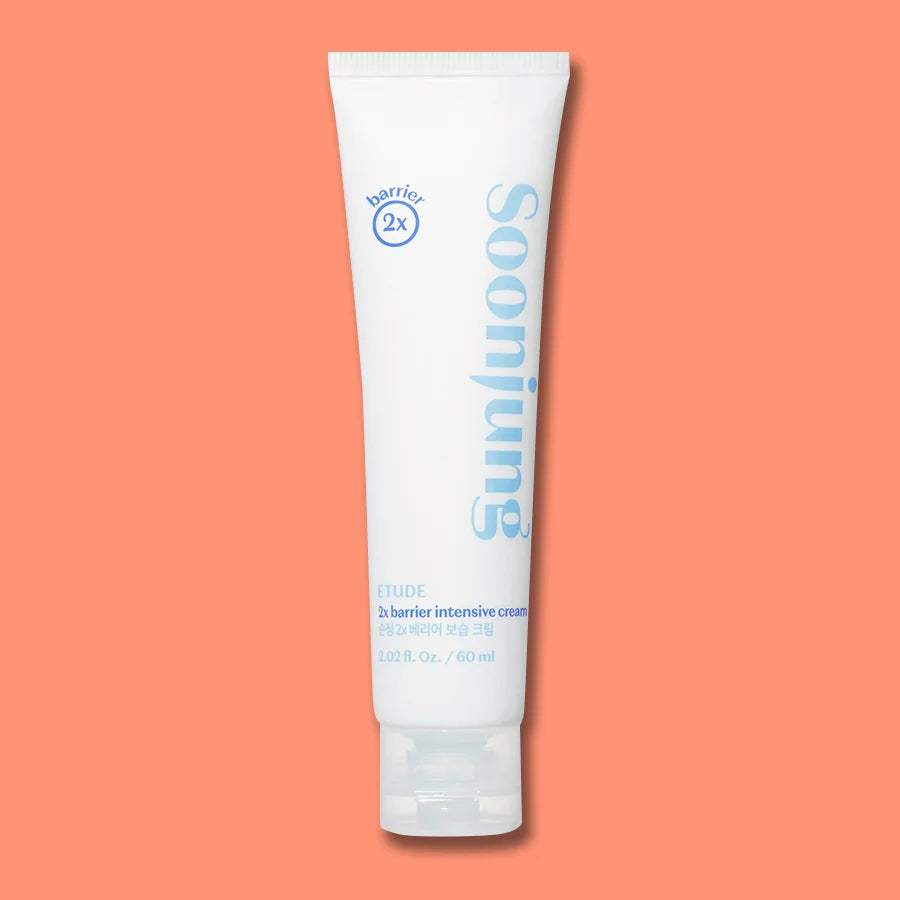 Etude House Soon Jung 2x Barrier Intensive Cream facial moisturizer for extremely dry mature skin damaged skin sensitive skin vegan natural skincare K Beauty World