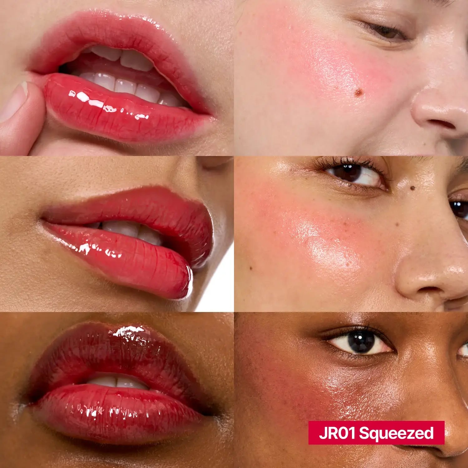 Fwee-Lip-Cheek-Glowy-Jelly-Pot-JR01-Squeezed sexy glowy makeup from Korea cosmetics red tint blusher K Beauty World