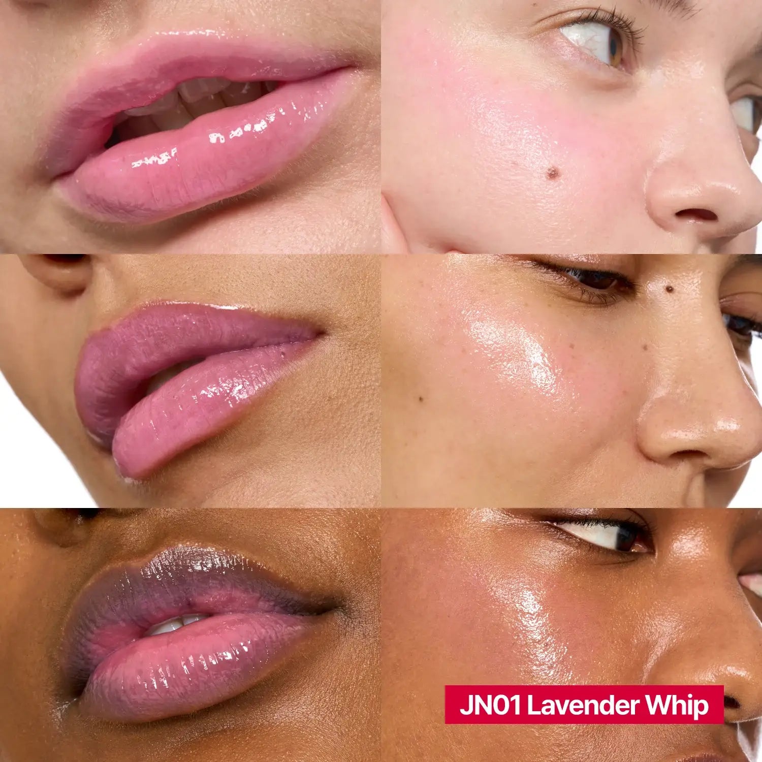 Fwee Lip & Cheek Glowy Jelly Pot JN01 Lavender Whip soft pink MLBB Korean cosmetics K Beauty World
