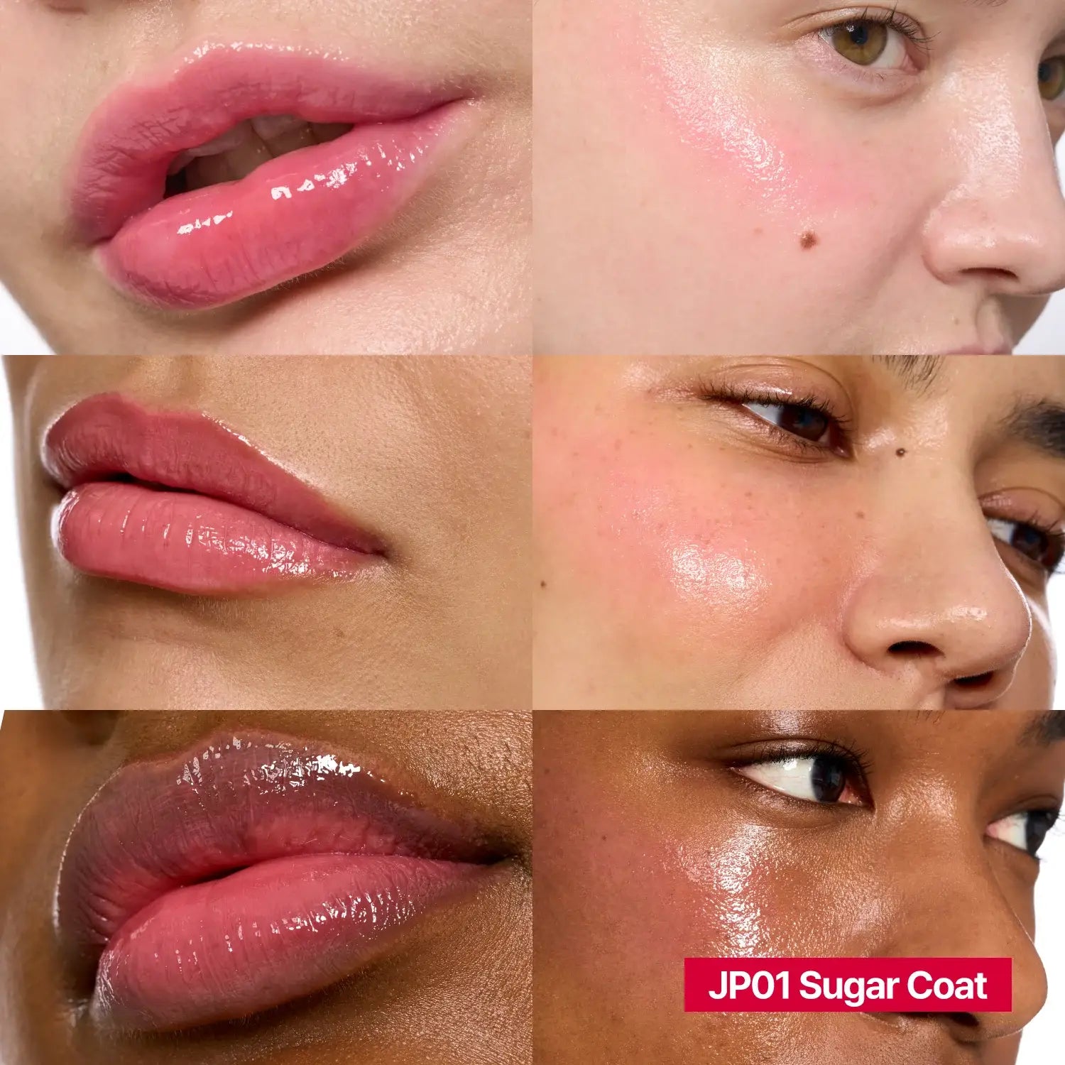Fwee Lip & Cheek Glowy Jelly Pot JP01 Sugar Coat Korean makeup Tiktok Reel viral products K Beauty World