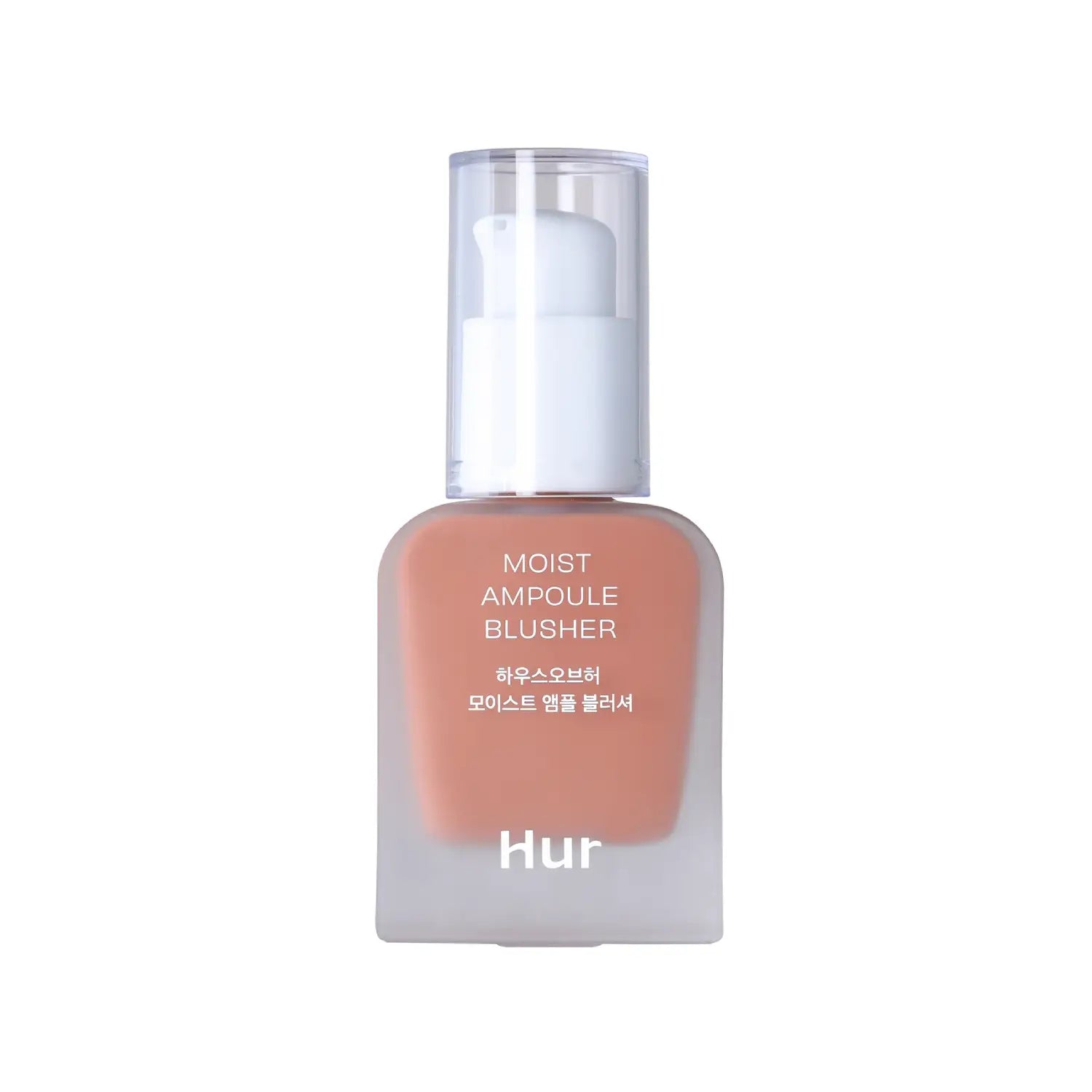 House of Hur Moist Ampoule Blusher 01 Nude Beige best Korean cosmetics makeup for everyday glowing skin K Beauty World