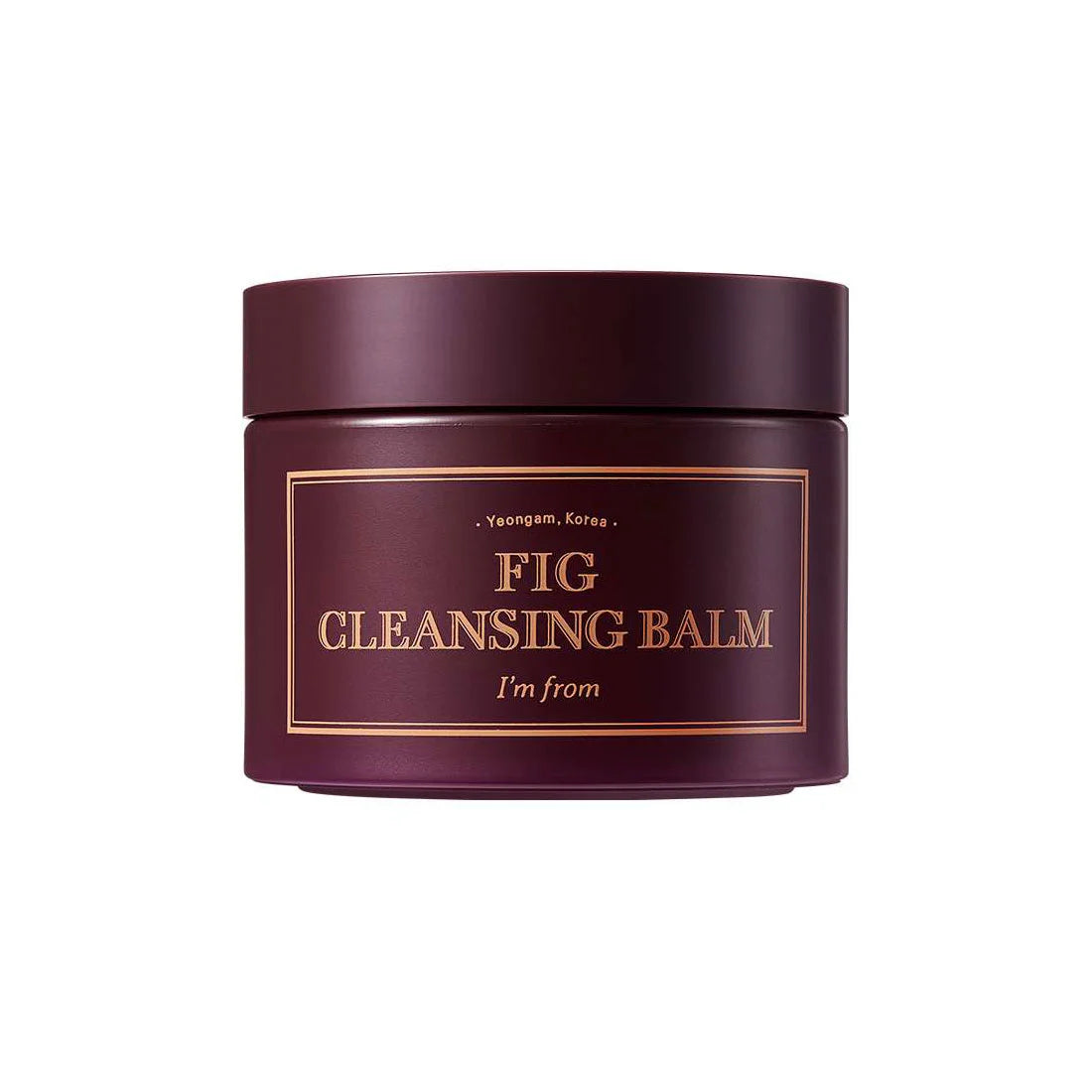 I'm From Fig Cleansing Balm best Korean facial cleanser and make up remover for all skin types dry oily combination sensitive skin K Beauty World