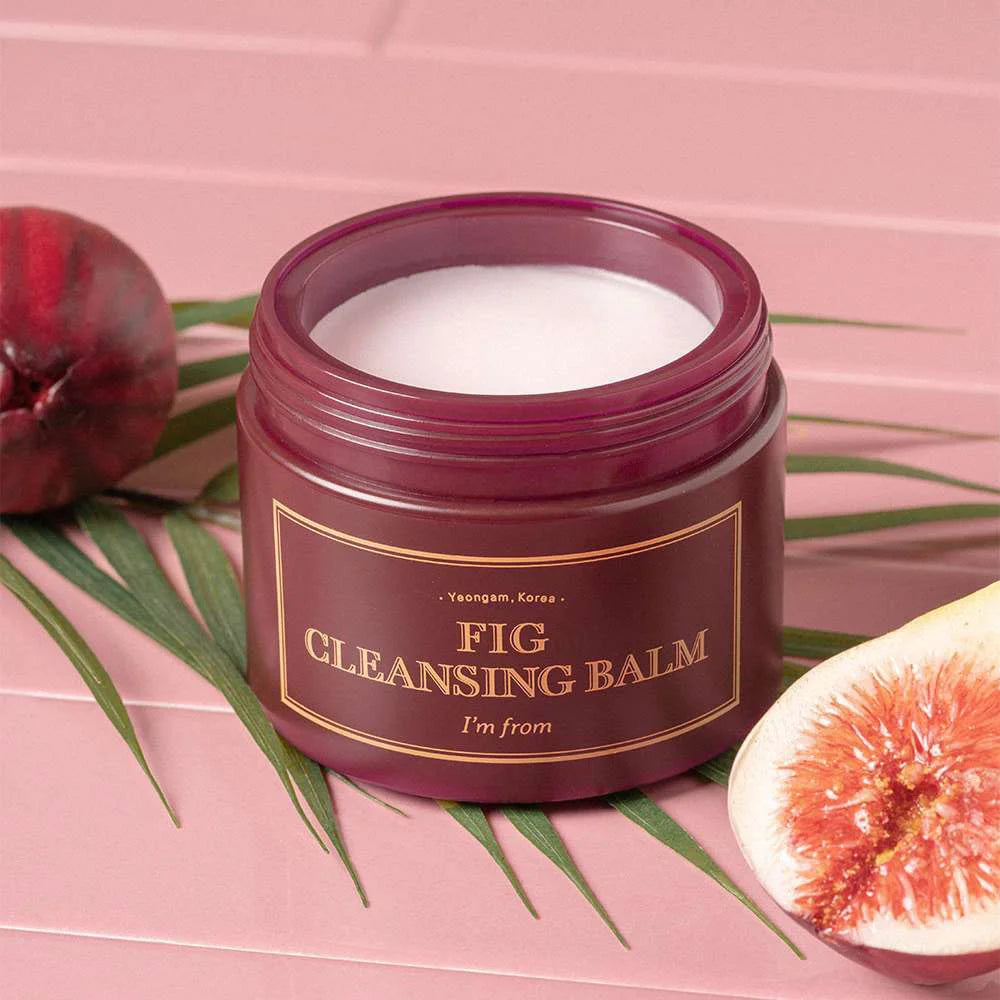 I'm From Fig Cleansing Balm makeup removing facial cleanser for double cleansing Korean skincare men women K Beauty World