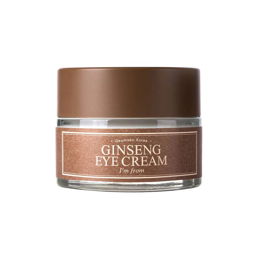 I'm From Ginseng Eye Cream anti-aging fine lines wrinkles dry sensitive skin rough skin texture K Beauty World