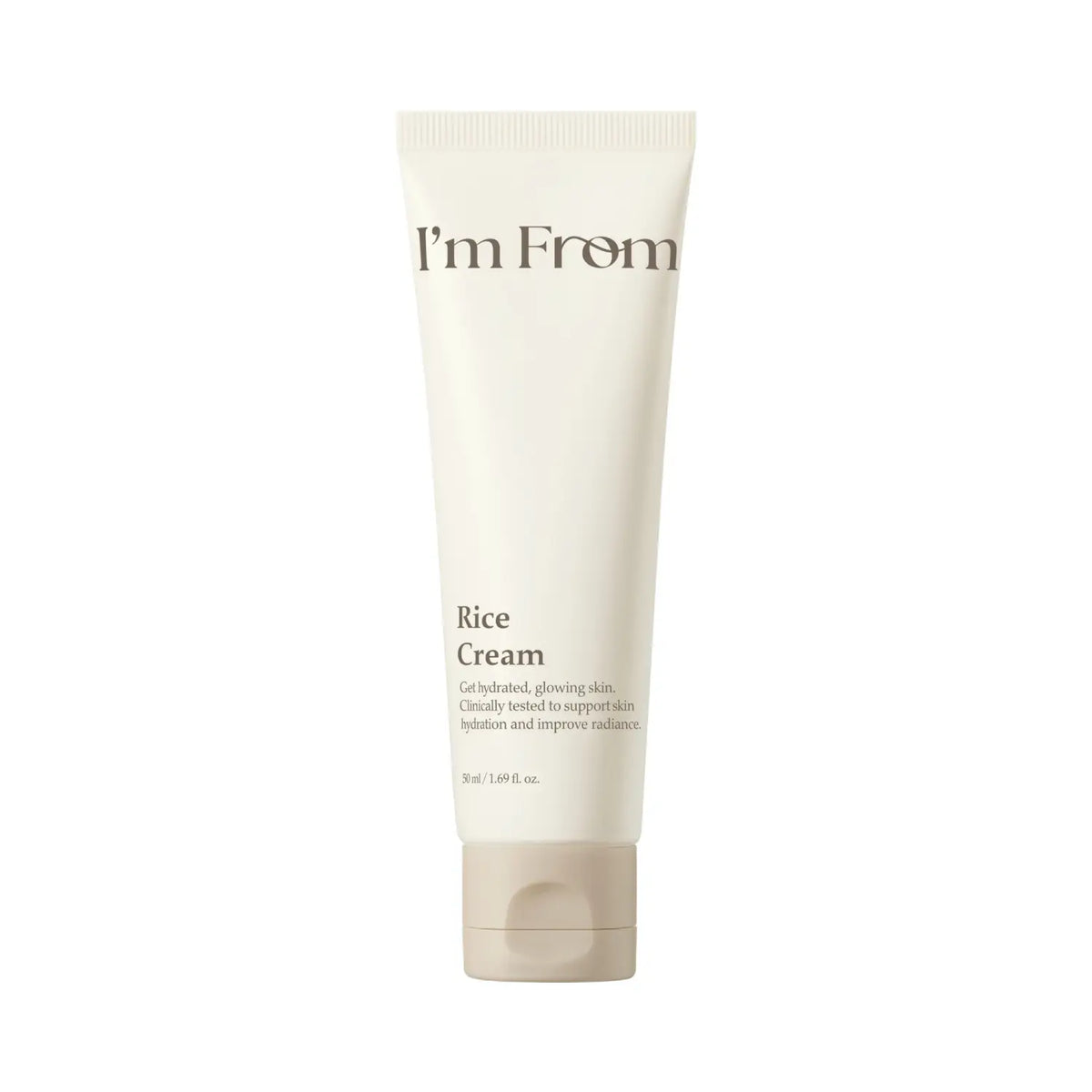 I'm From Rice Cream best Korean facial moisturizer for all skin types sensitive oily combination, acne-prone skin oil sebum control hydrating nourishing vegan cruelty-free K Beauty World