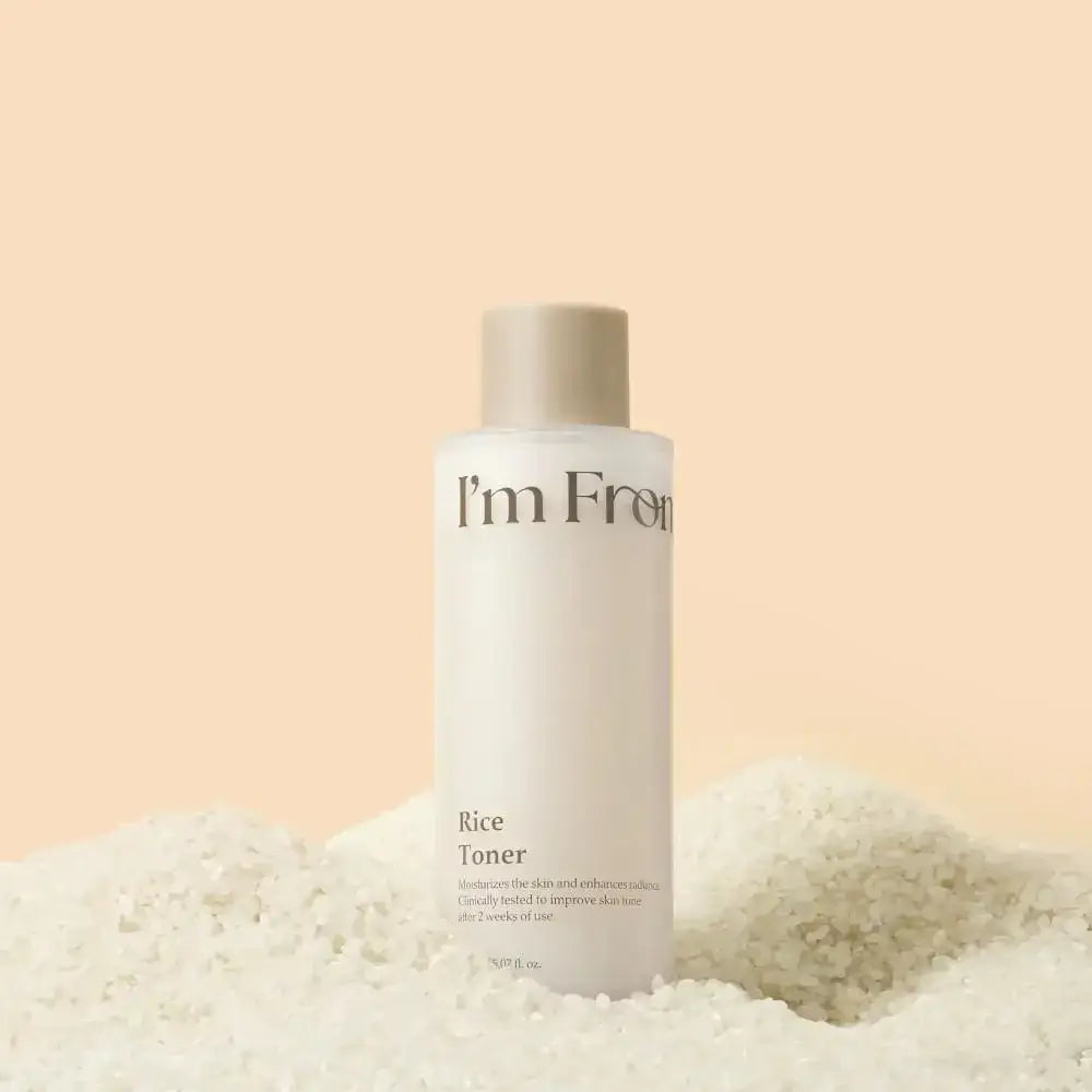I'm From Rice Toner brightening hydrating soothing revitalizing Korean skincare K Beauty World