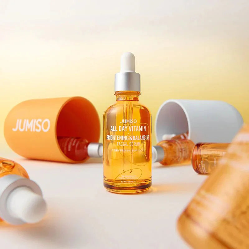 Jumiso All Day Vitamin Brightening & Balancing Facial Serum for all skin types sensitive mature anti-aging Korean skincare K Beauty World